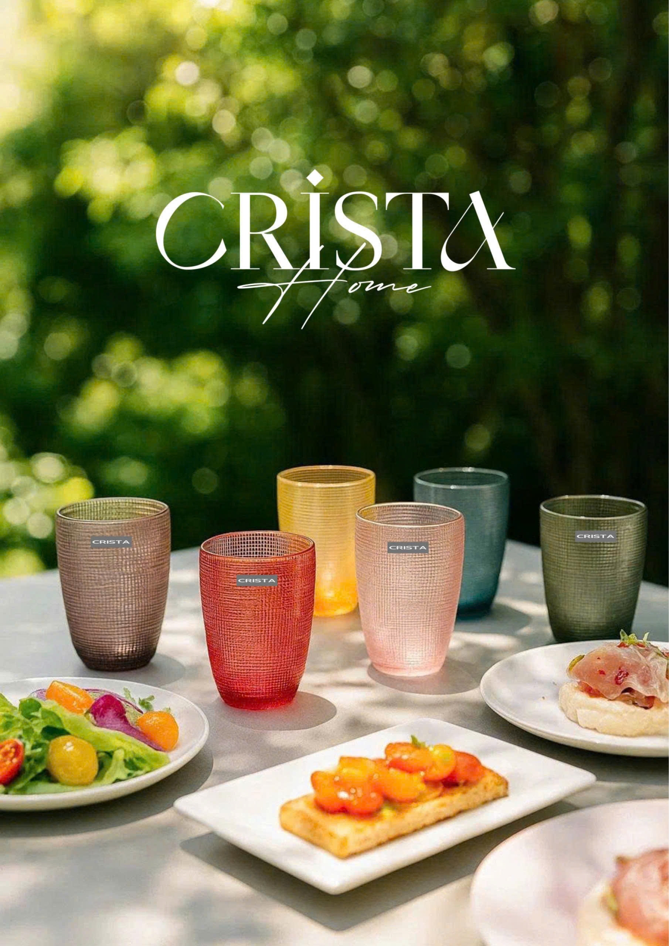 BỘ CỐC THỦY TINH VÂN LƯỚI DẬP NỔI SẮC MÀU 420ML (13/13)