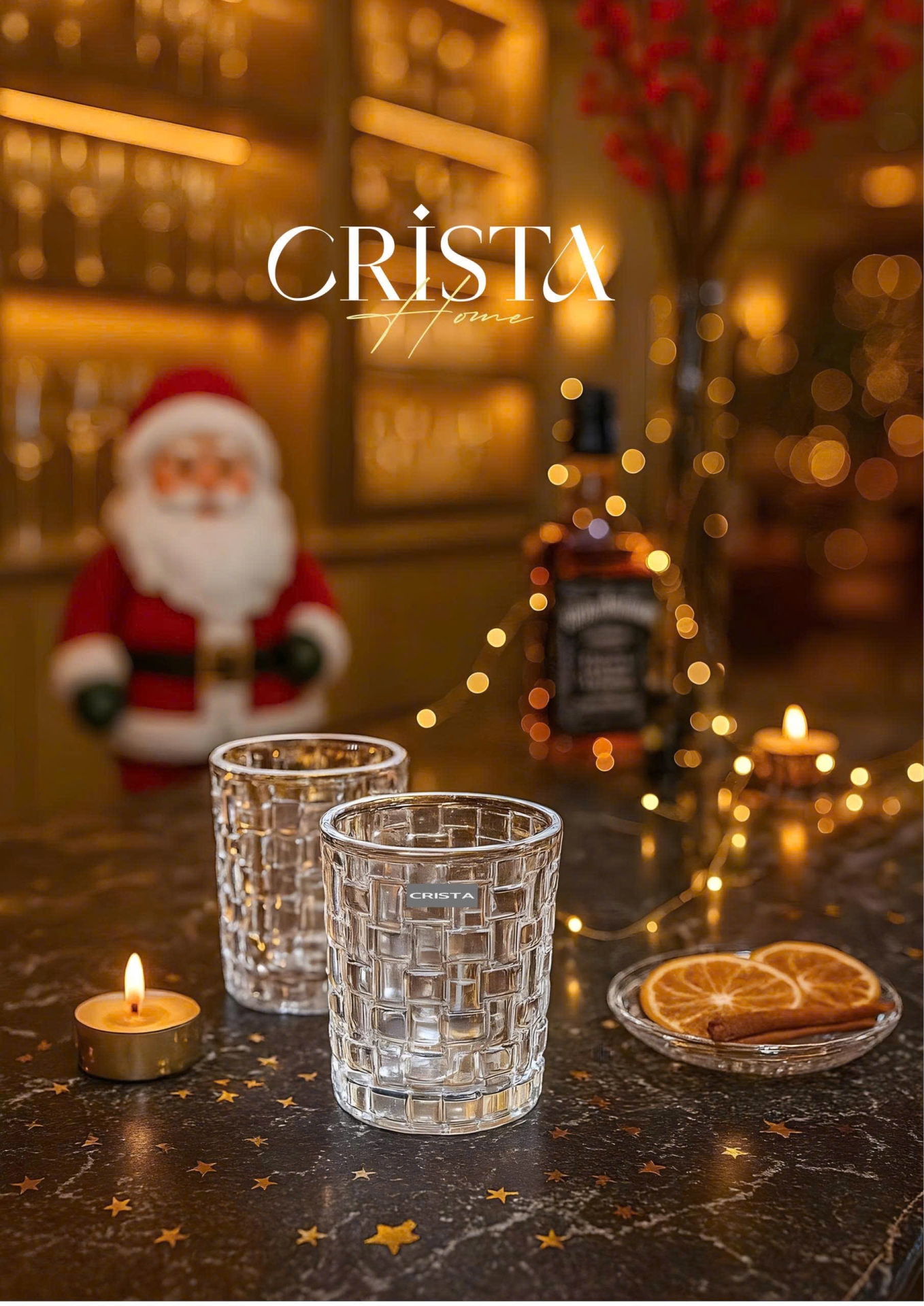 BỘ 06 CỐC THỦY TINH VÂN CARO 280ML – MÀU TRONG SUỐT (8/9)