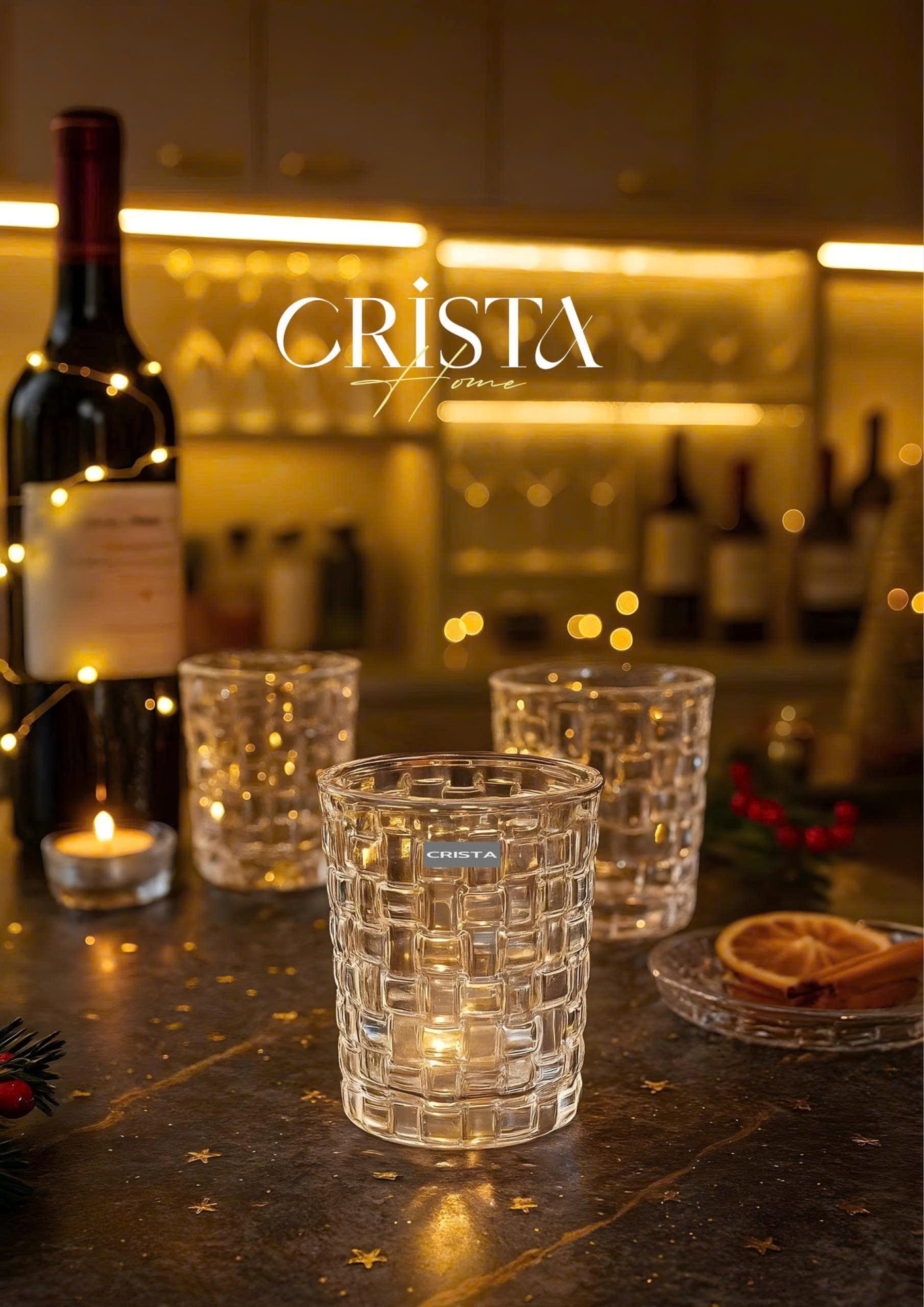 BỘ 06 CỐC THỦY TINH VÂN CARO 280ML – MÀU TRONG SUỐT (9/9)