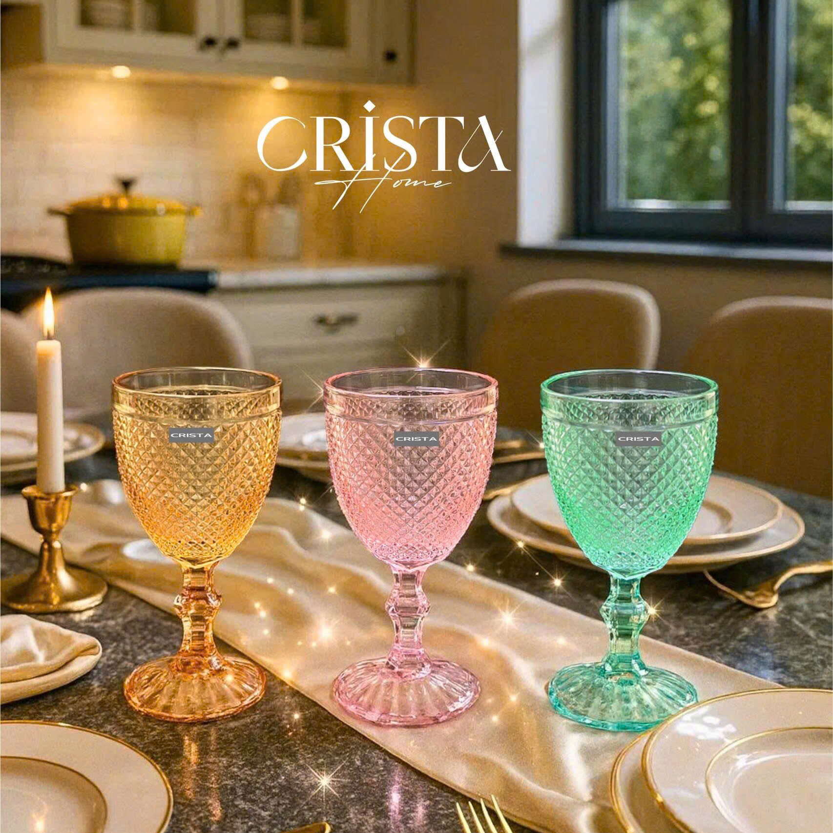 BỘ 6 LY VÂN KIM CƯƠNG 300ML (5/11)