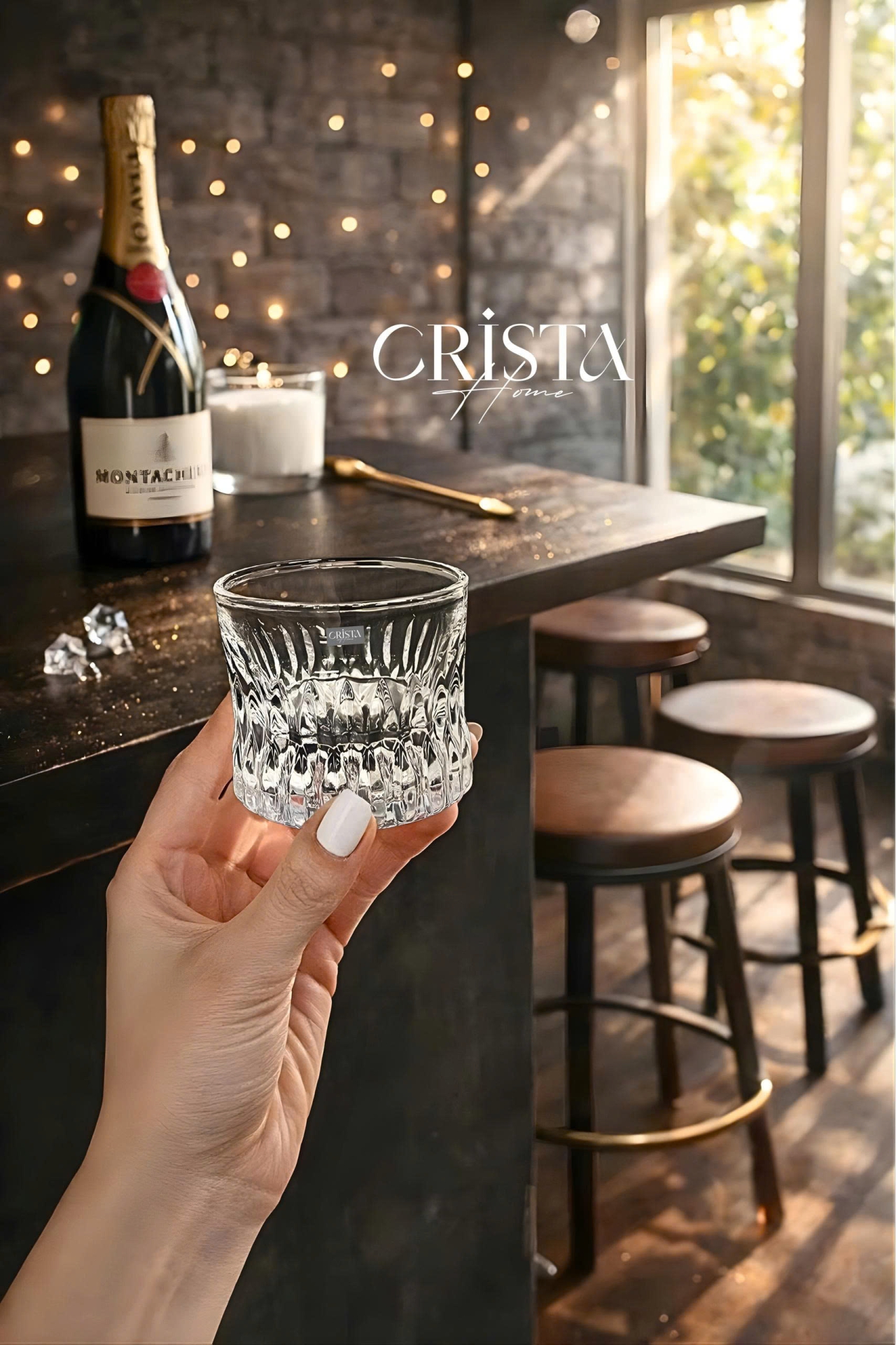 Bộ 6 cốc rượu125ml Crista Home  — (Màu trắng) (2/10)