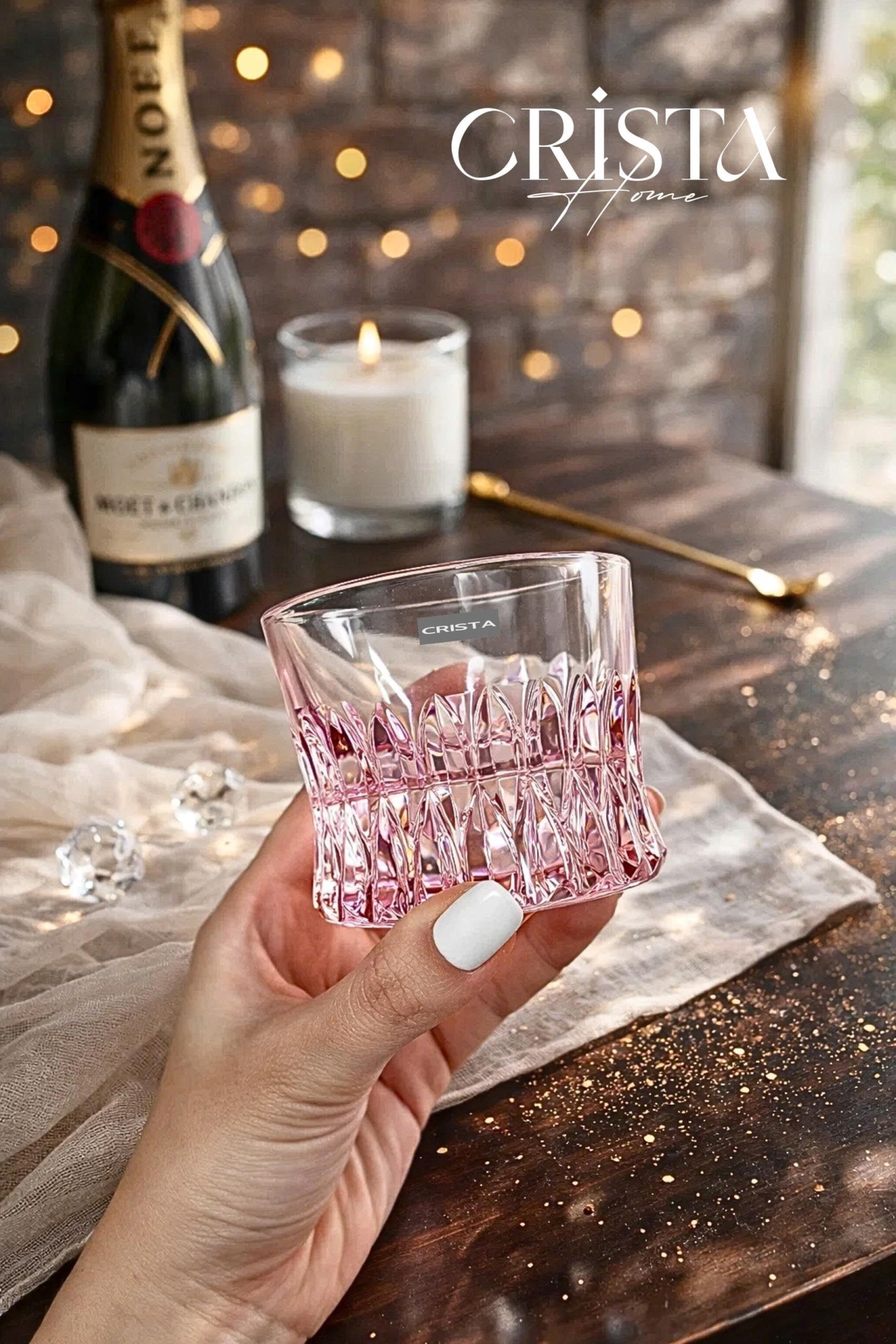 Bộ 6 cốc rượu125ml Crista Home  — (Màu trắng) (8/10)